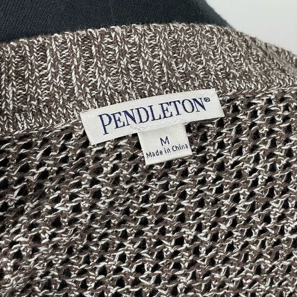 Pendleton NWOT Knit Cotton Blend Short Sleeve Sweater - Women’s M - Picture 7 of 8